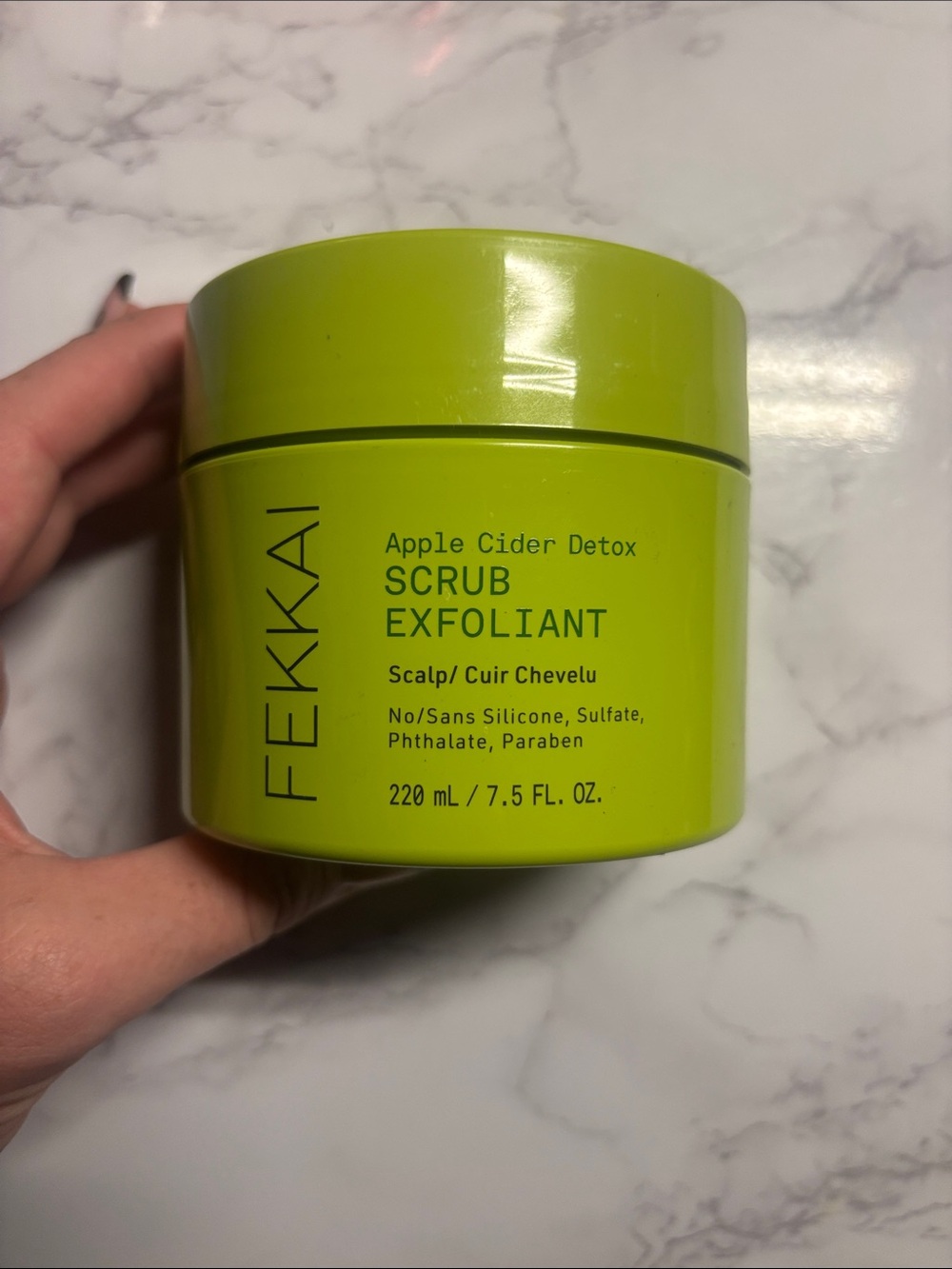 FEKKAI Apple Cider Detox Scrub Exfoliant - Green